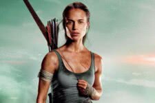 Alicia Vikander como Lara Croft em Tomb Raider