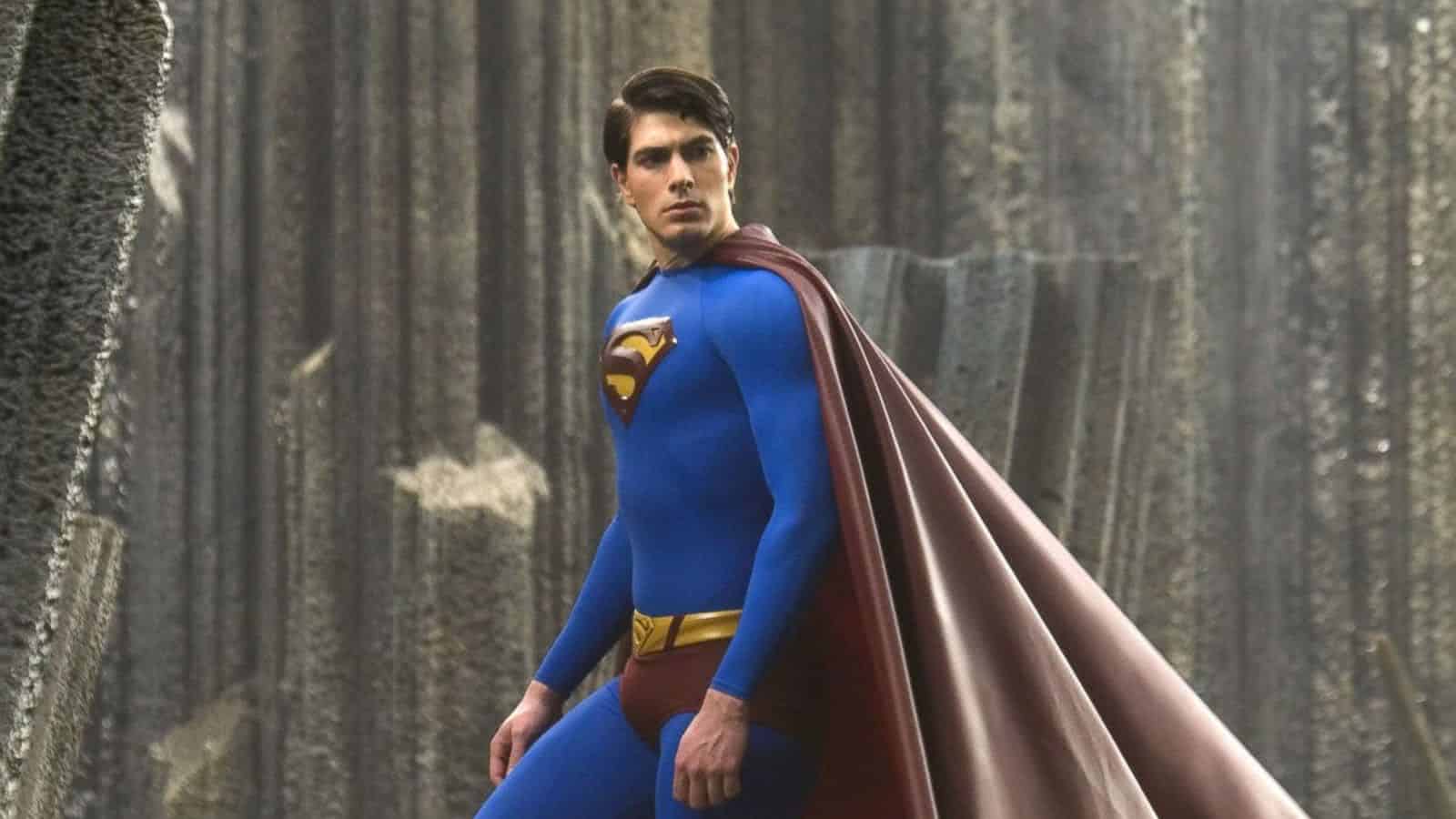 Brandon Routh em Superman - O Retorno (Reprodução / DC)