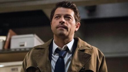 Castiel (Misha Collins) em Supernatural