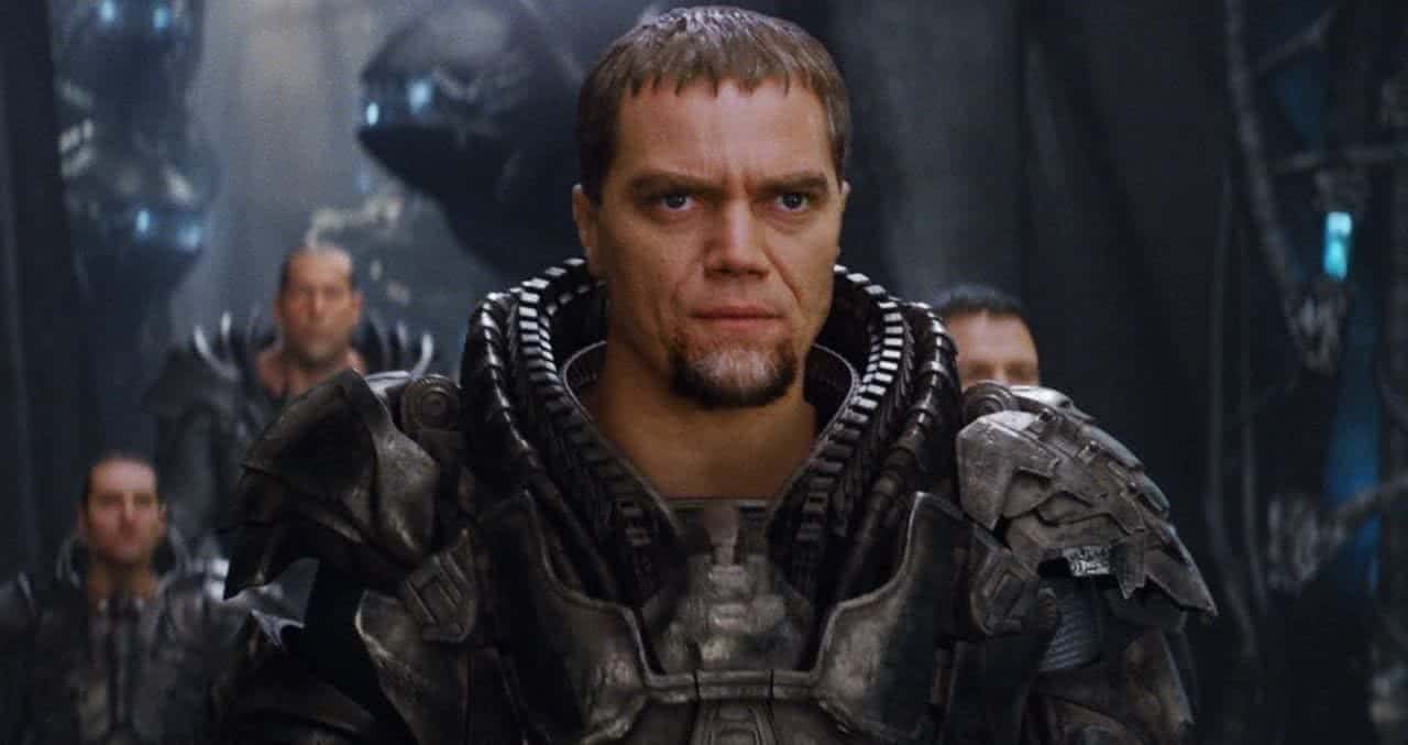 General Zod (Michael Shannon) em Homem de Aço