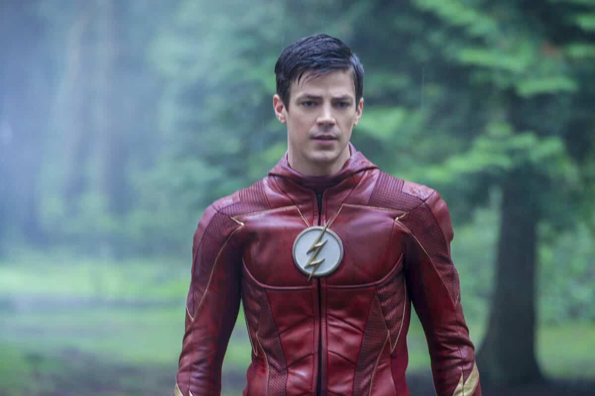 Grant Gustin como Flash em The Flash