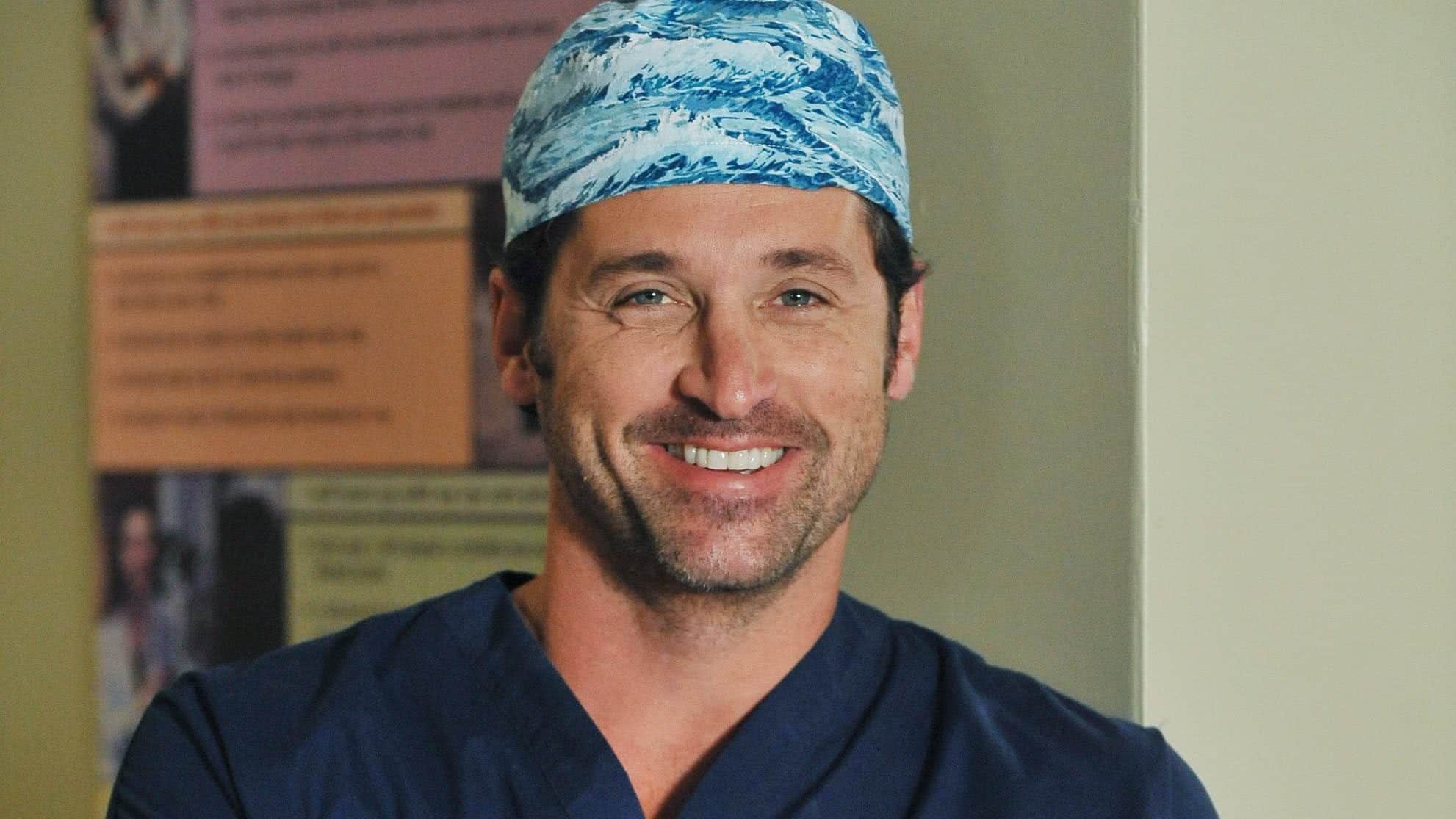 Derek (Patrick Dempsey) em Grey's Anatomy