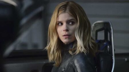 Kate Mara como Sue Storm em Quarteto Fantástico (Reprodução)