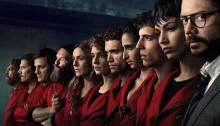 Elenco de La Casa de Papel (Divulgação / Netflix)