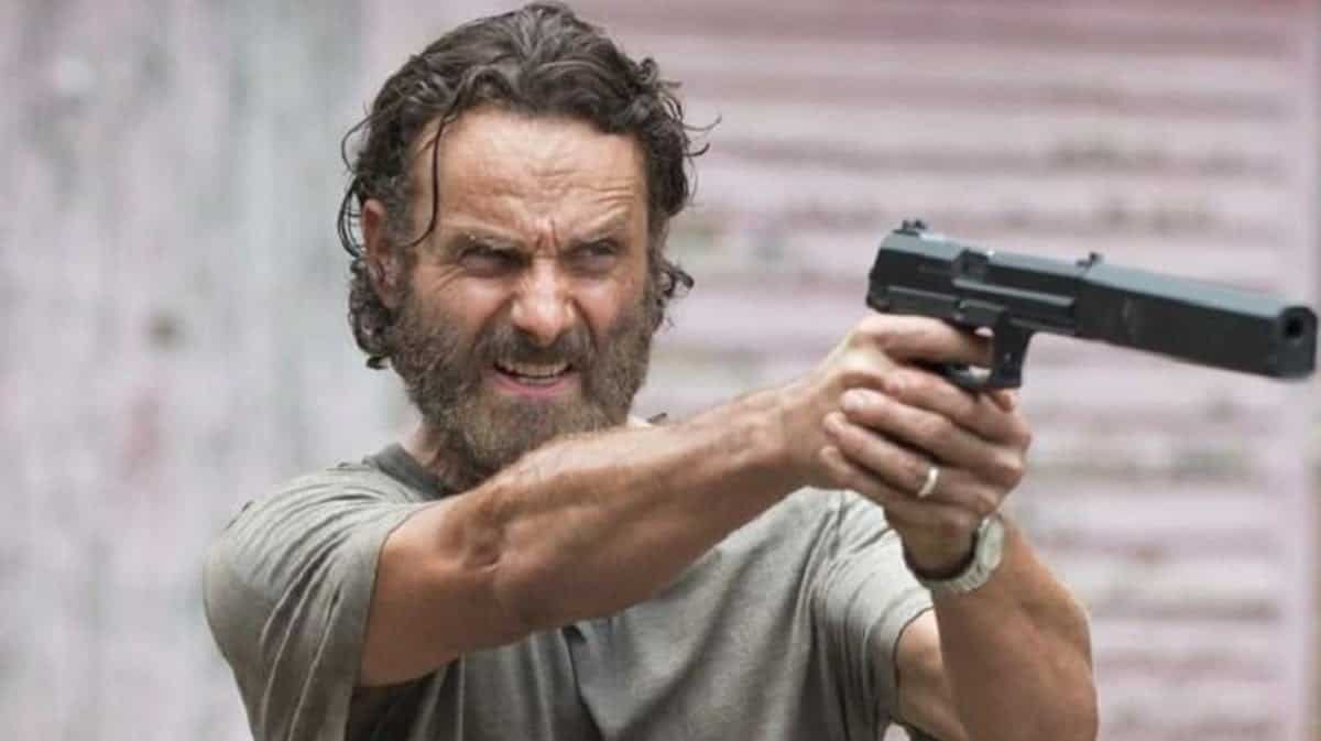 Rick (Andrew Lincoln) em The Walking Dead