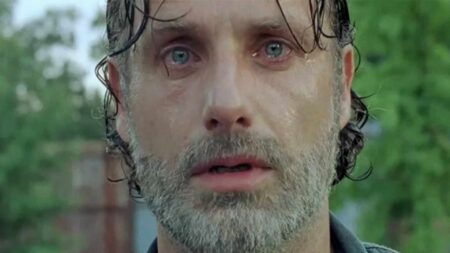 Rick (Andrew Lincoln) em The Walking Dead