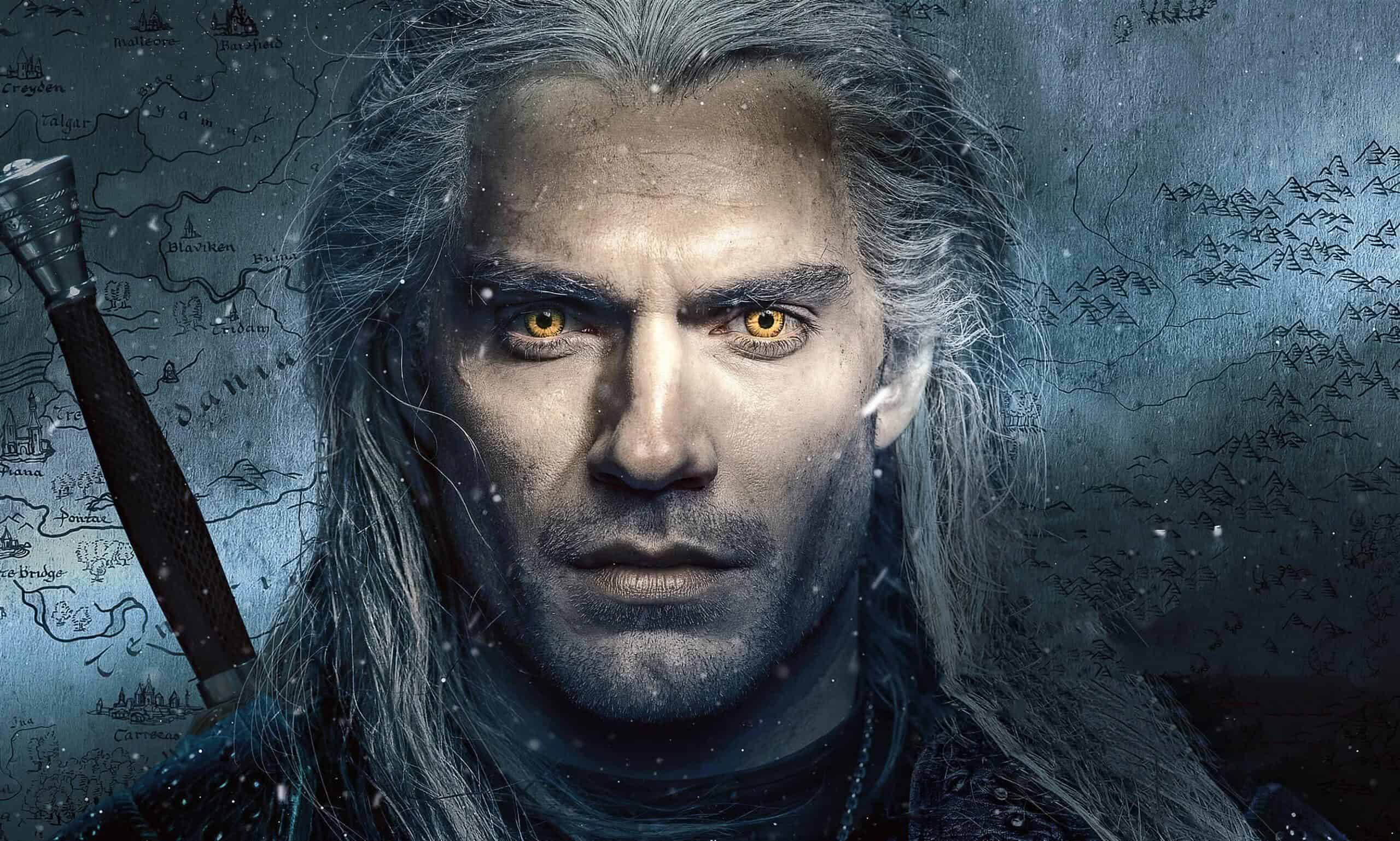 Henry Cavill como Geralt em The Witcher