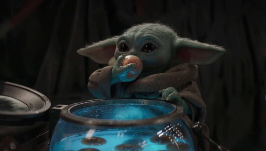 Ewan McGregor sentiu falta do fantoche do Yoda no prequel de Star Wars Cena de O Mandaloriano (Reprodução / LucasFilm)