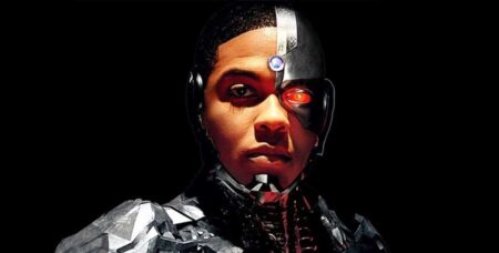 Ray Fisher como Ciborgue em Liga da Justiça (Divulgação / DC)