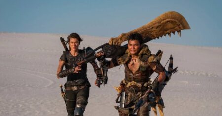 Cena racista de Monster Hunter faz filme ser boicotado; atores e diretor se pronunciam Milla Jovovich e Tony Jaa em Monster Hunter (Divulgação)