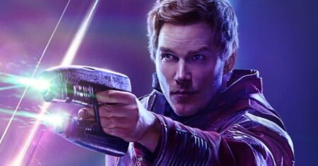 Revelada data em que novo Guardiões da Galáxia será filmado Peter Quill (Chris Pratt) em Guardiões da Galáxia (Divulgação / Marvel)
