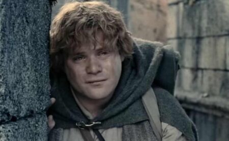 Sean Astin em O Senhor dos Anéis (Reprodução)