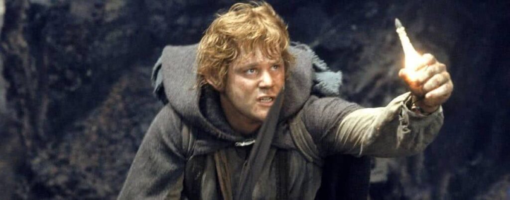 Sean Astin conta sobre encontro inusitado com fã de Senhor do Aneis Sean Astin em O Senhor dos Anéis (Reprodução)