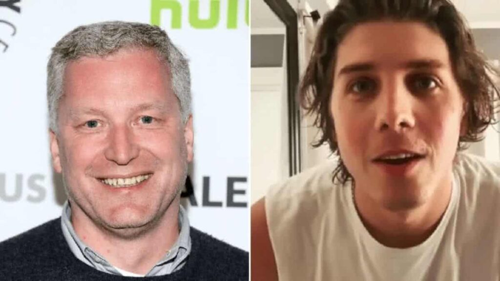 Diretor se desculpa após chamar ator de “pé rapado” Tristram Shapeero e Lukas Gage (Divulgação)