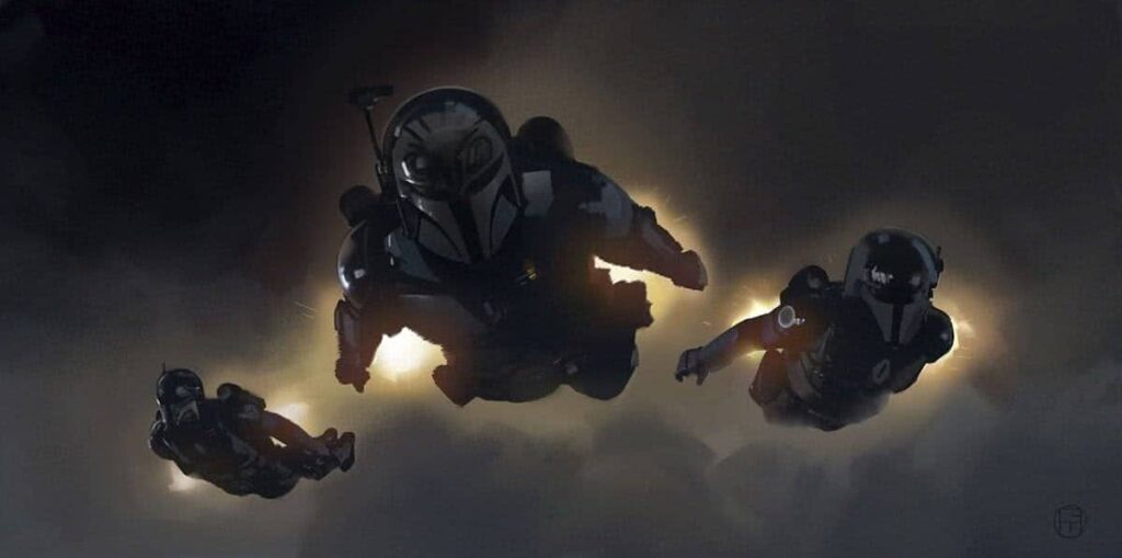 The Mandalorian: Bryce Dallas Howard explica por que resolveu fazer easter-egg de Apollo 13 Arte conceitual do capítulo 11 de O Mandaloriano (Divulgação / LucasFilm)