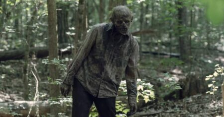 Nova personagem terá papel fundamental na temporada final de The Walking Dead Cena de The Walking Dead (Reprodução / AMC)