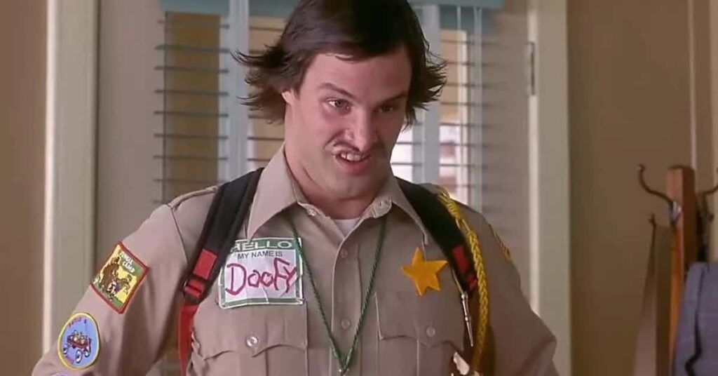 Ator de Todo Mundo em Pânico quer um spin-off focado no personagem Doofy Gilmore Doofy Gilmore (Dave Sheridan) em Todo Mundo em Pânico (Reprodução)
