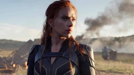 Natasha Romanoff (Scarlett Johansson) em Viúva Negra (Reprodução / Marvel)
