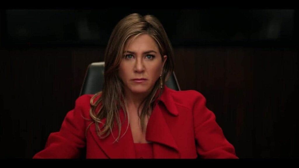 Jennifer Aniston está apaixonada e namorando Alex Levy (Jennifer Aniston) em The Morning Show
