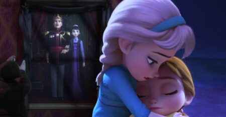 Anna and elsa Frozen parents death