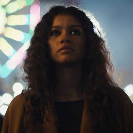 Zendaya como Rue em Euphoria (Reprodução)