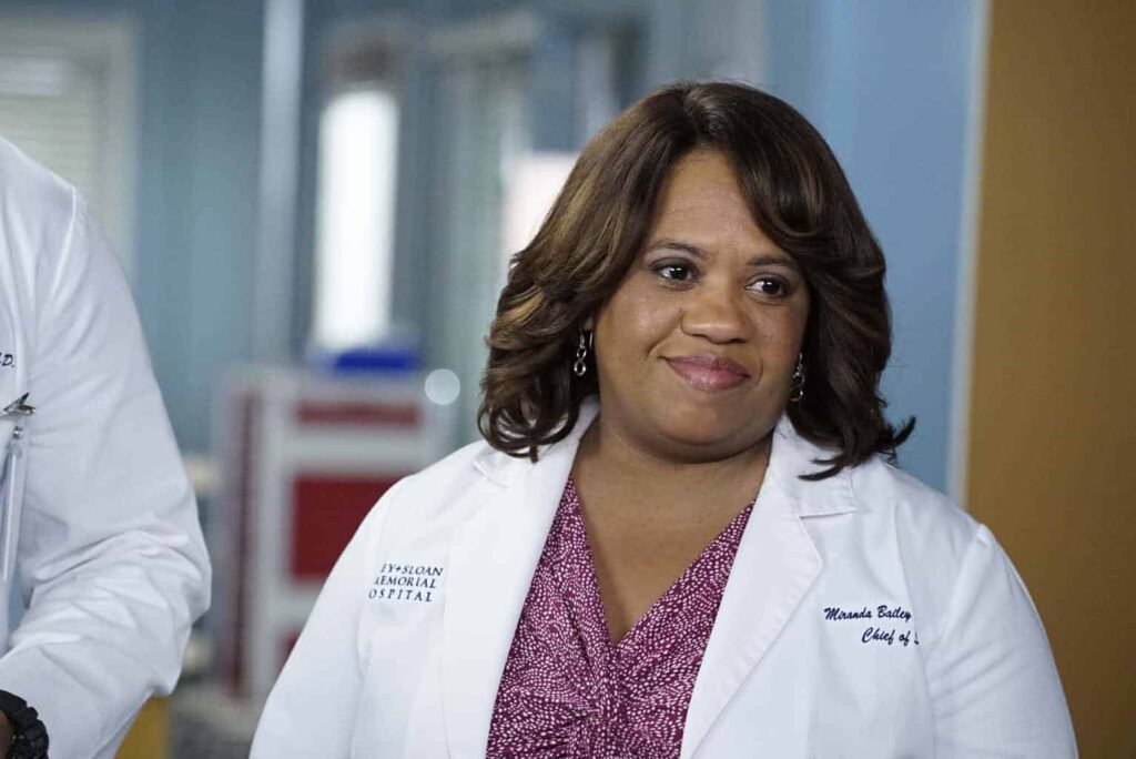 Grey’s Anatomy homenageia Chandra Wilson na Internet Bailey Miranda (Chandra Wilson) em Grey's Anatomy (Reprodução)