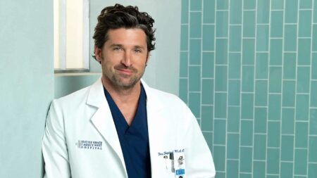 Caso de Covid paralisa gravações de nova série de Patrick Demps Derek (Patrick Dempsey) em Grey's Anatomy