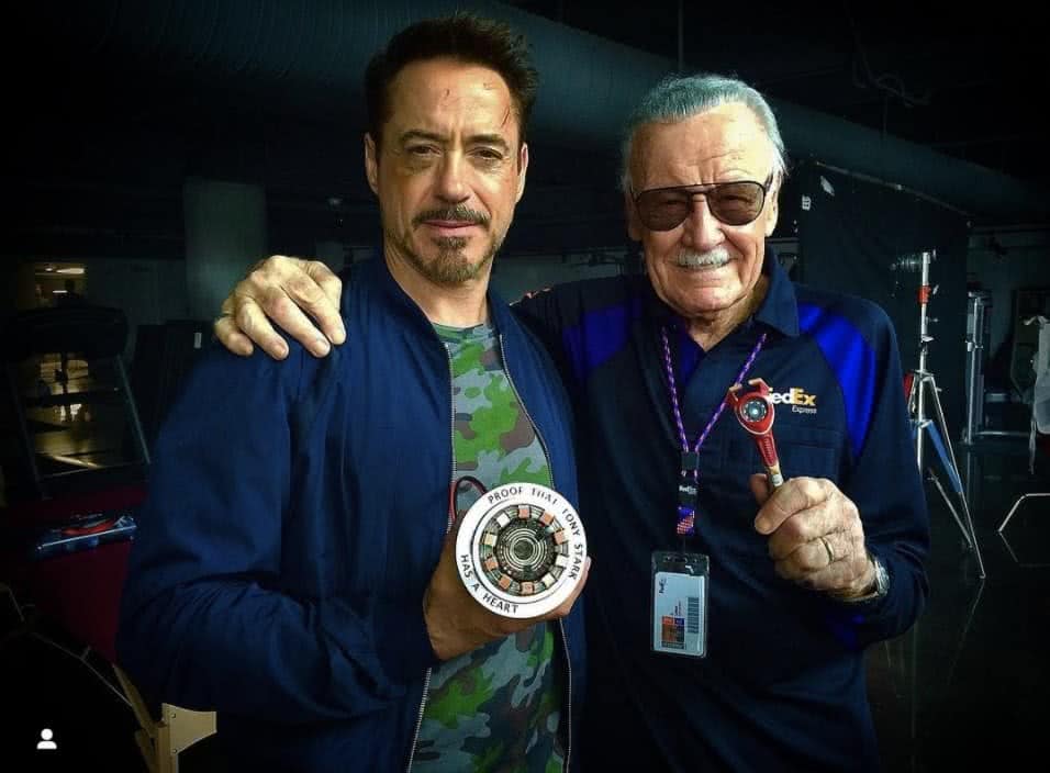 Robert Downey Jr. e Stan Lee