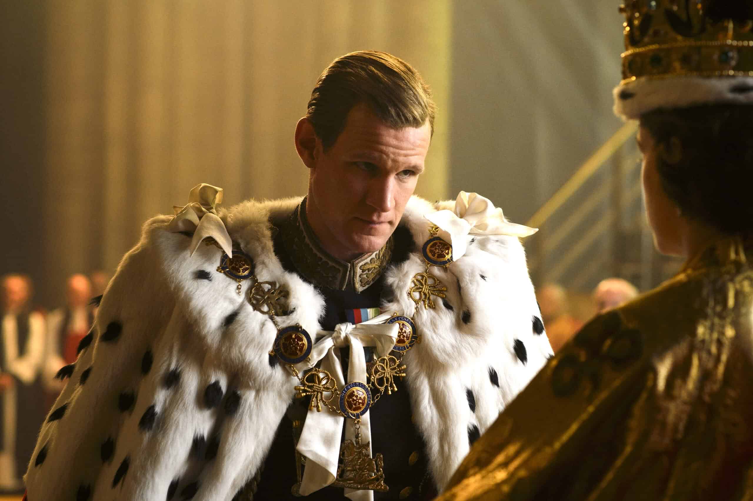Príncipe Phillip (Matt Smith) em The Crown (Reprodução)