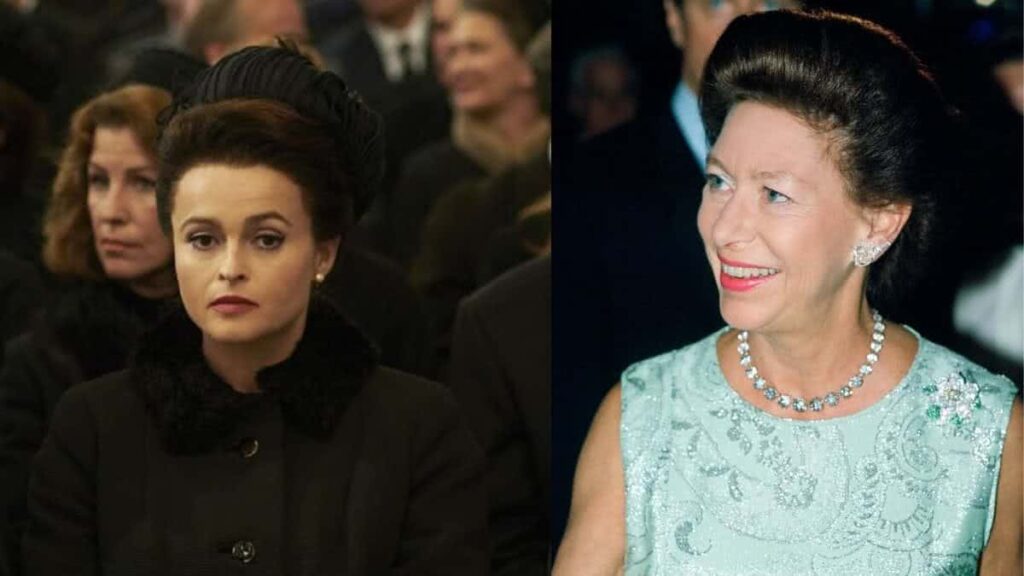 Espíritos orientam gravações de The Crown? Veja o que disse Helena Bonham Carter, intérprete da princesa Margarida The Crown Reproducao
