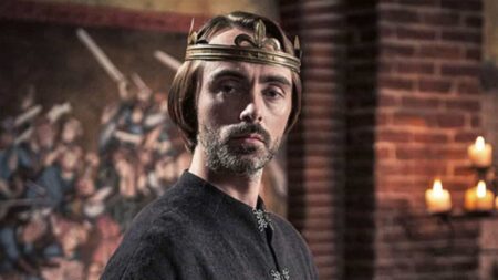 Rei Alfred (David Dawson) em The Last Kingdom (Reprodução)