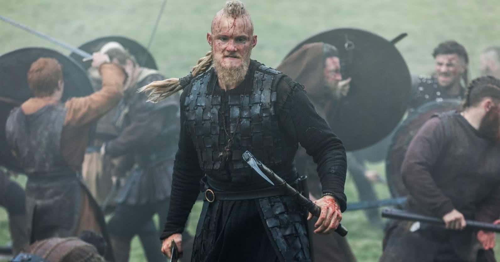Nação Multiversal on X: ele é um GRANDIOSO ator, e eu gostaria.  maaaaaassssss estou assistindo Vikings e o Ivar de barba me fez querer o  Alex Høgh Andersen como Logan. E se