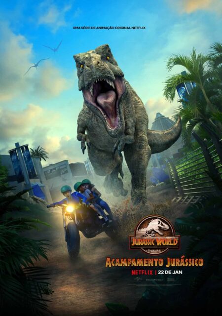 Jurassic World: novo híbrido é comparado a antigo dinossauro da franquia Jurassic World: Acampamento Jurássico (Divulgação / Netflix)
