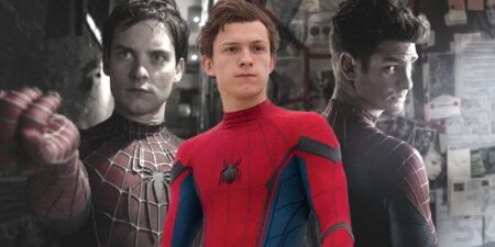 Mais personagens icônicos podem aparecer em Homem-Aranha 3 Tobey Maguire, Tom Holland e Andrew Garfield (Divulgação)