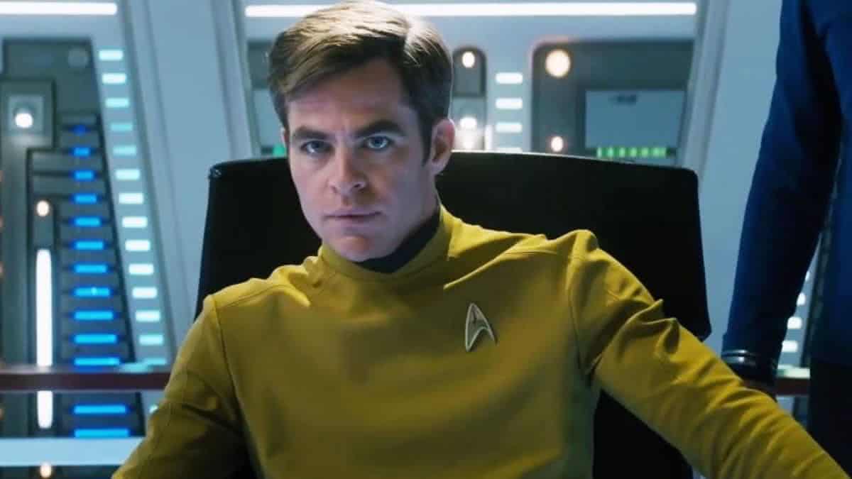 Chris Pine em Star Trek: Sem Fronteiras (Reproduação)