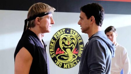Cena de Cobra Kai (Reprodução / Netflix)