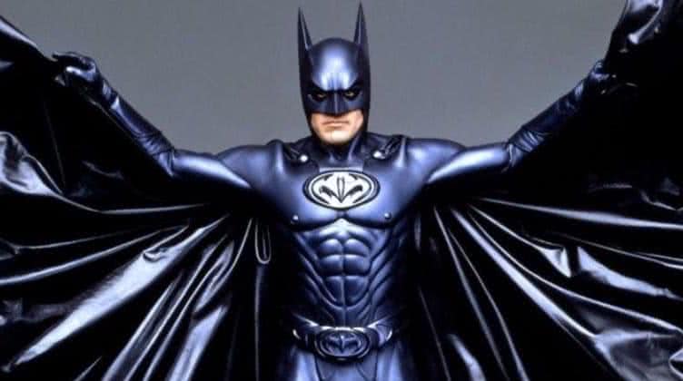 George Clooney é Batman em Batman e Robin (Divulgação)