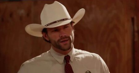 Jared Padalecki na série Walker (Reprodução / The CW)