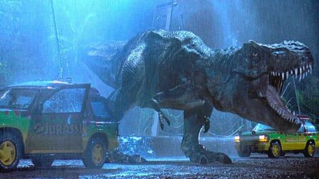 Cena de Jurassic Park (Reprodução / Universal)
