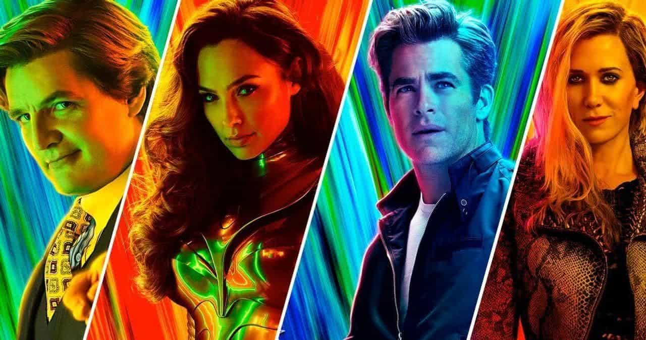 Pedro Pascal, Gal Gadot, Chris Pinne e Kristen Wiig (Divulgação/Warner Bros.)