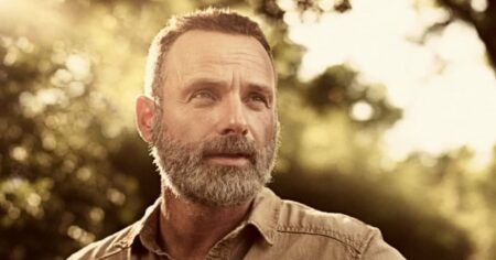 Rick Grimes (Andrew Lincoln) em The Walking Dead (Divulgação / AMC)