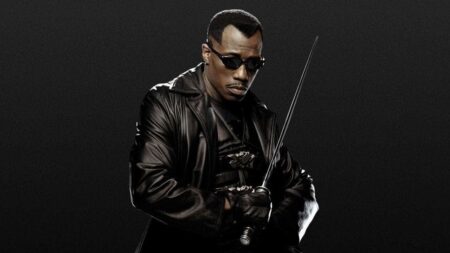 Wesley Snipes como Blade (Divulgação)