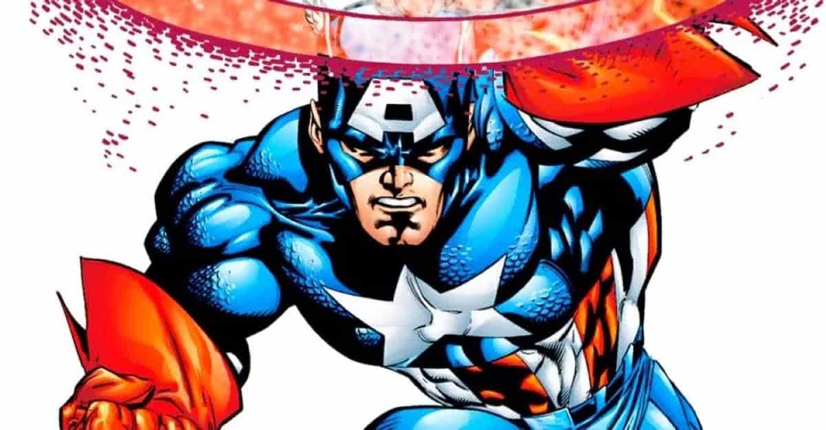 Capitão América com o Escudo de Energia (Marvel Comics)