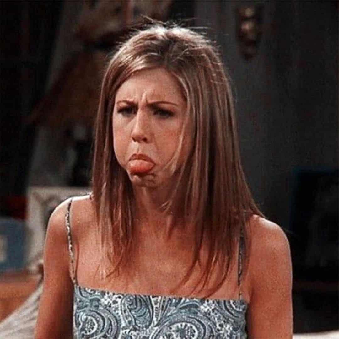 Rachel (Jennifer Aniston) em Friends (Reprodução)