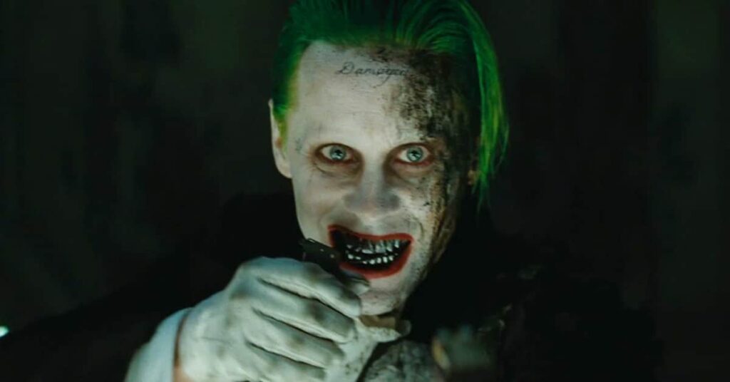 Foto cortada de Jared Leto como Coringa vaza na internet e anima os fãs Jared Leto como Coringa