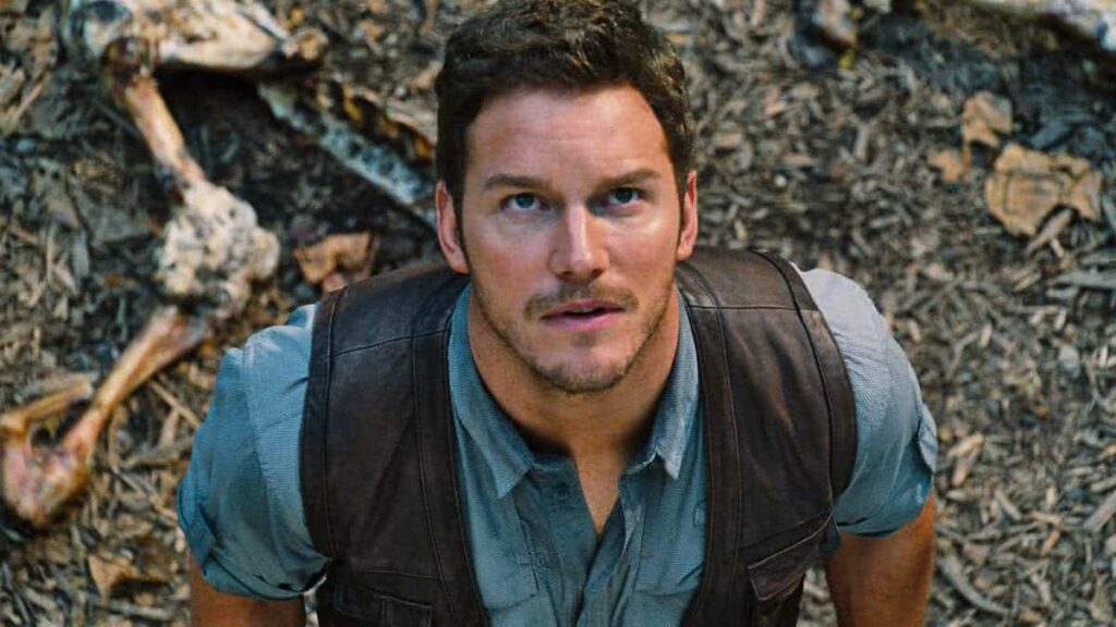 Owen (Chris Pratt) em Jurassic World (Reprodução / Universal)
