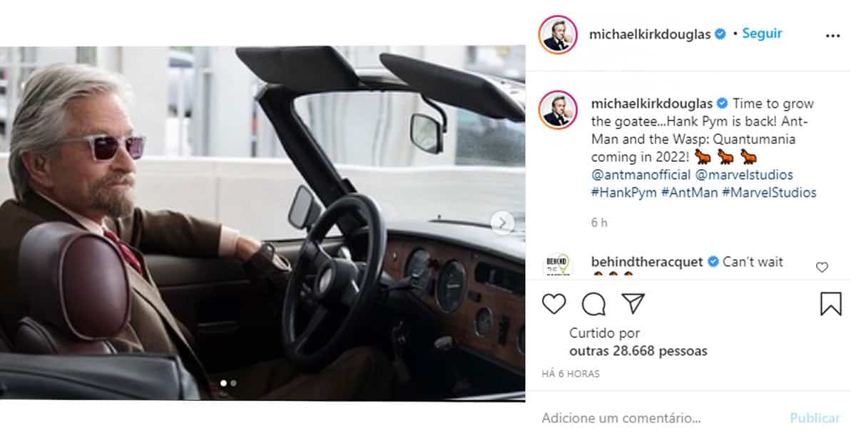 Michael Douglas (Reprodução / Instagram)