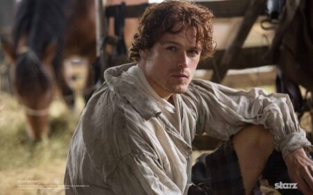 Ator de Outlander já sabe como a série terminará Jamie (Sam Heughan) em Outlander (Reprodução)