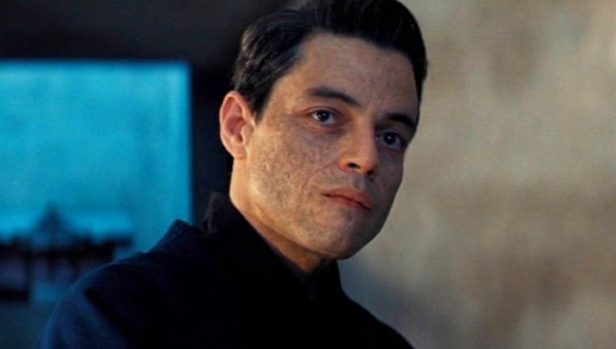 Rami Malek como Safin em 007 - Sem Tempo para Morrer (Reprodução)