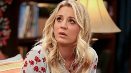 Penny (Kaley Cuoco) em The Big Bang Theory (Reprodução)
